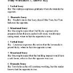 the lottery irony worksheet answers